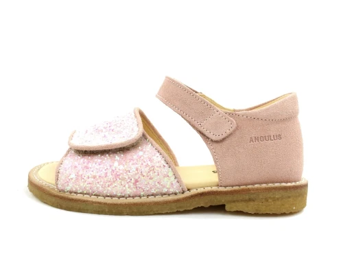 Angulus rosa sandal glitter